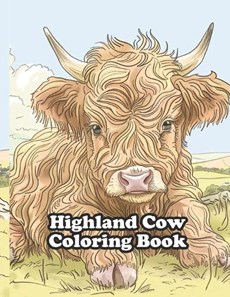 Highland Cow Coloring Book