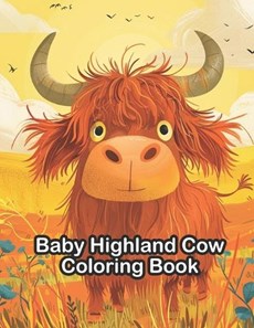 Baby Highland Cow Coloring Book