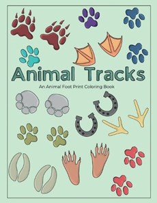 Animal Tracks Coloring Book