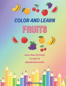 Color and Learn Fruits