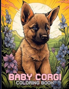 Baby Corgi Coloring Book