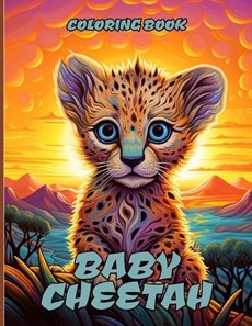 Baby Cheetah Coloring Book