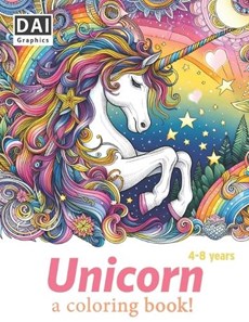 Unicorn a coloring book!