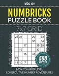 Numbricks Puzzle Book For Adults | Suzanna Tahlia | 