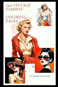 Vintage Fashion Coloring Pages