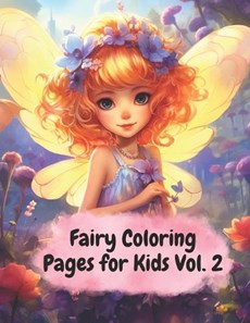 Fairy Coloring Pages for Kids Vol. 2