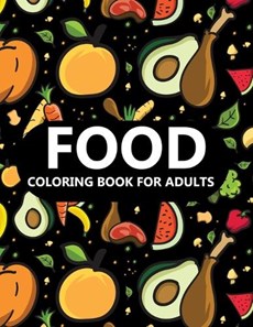 Food Coloring Book For Adults