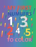 my first numbers to color | Carlos Torres Carlos | 