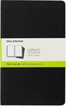 Schrift Moleskine 130x210mm blc 160pag zwart 3st - Moleskine - 9788883704970