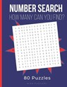 Number Search: Search and Find Number Puzzles for Adults - Mind Puzzlers - 9798651494156