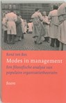Modes in management - Rene ten Bos - 9789461273154