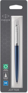 Parker Jotter balpen Royal Blue CT, op blister - Parker - 3501179532097