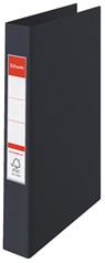 Esselte ringmap PP voor ft A4 rug van 4,2 cm , 23 O-ringen van 25 mm, zwart - Esselte - 5701216482578