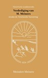 De verdediging van M. Meiners - Meindert Meiners - 9789066595132