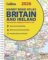 2026 Collins Handy Road Atlas Britain and Ireland