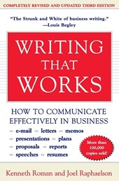 Writing That Works, 3rd Edition