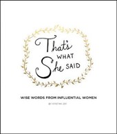 That's What She Said