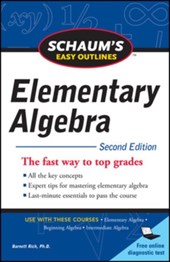 Schaum's Easy Outline of Elementary Algebra, Second Edition