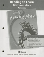 Pre-Algebra Reading to Learn Mathematics Workbook