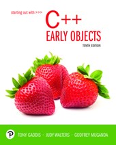 Starting Out with C++: Early Objects