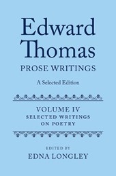 Edward Thomas: Prose Writings: A Selected Edition