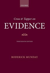 Cross & Tapper on Evidence