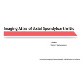 Imaging Atlas of Axial Spondyloarthritis