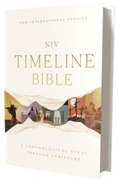 NIV, Timeline Bible, Hardcover, Red Letter, Comfort Print