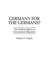 Germany for the Germans?
