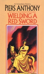 WIELDING A RED SWORD