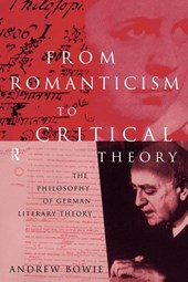 From Romanticism to Critical Theory