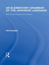 An Elementary Grammar of the Japanese Language