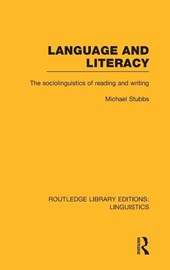 Language and Literacy (RLE Linguistics C: Applied Linguistics)
