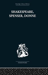 Shakespeare, Spenser, Donne