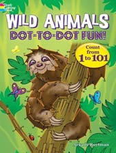 Wild Animals Dot-to-Dot Fun