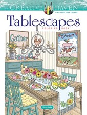 Creative Haven Tablescapes Coloring Book