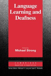 Language Learning and Deafness