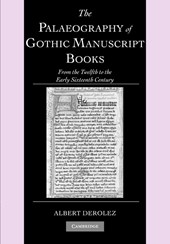 The Palaeography of Gothic Manuscript Books
