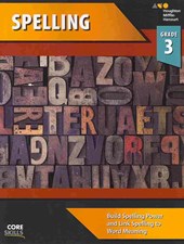 Core Skills Spelling Workbook Grade 3