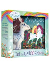 UNI THE UNICORN BK & TOY SET