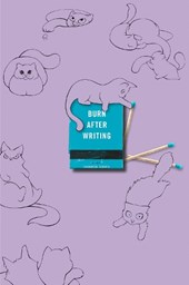 BURN AFTER WRITING (PURPLE W/C