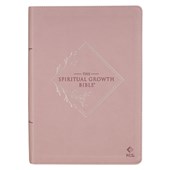 Nlt, the Spiritual Growth Bible Faux Leather, Lavender