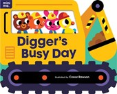 Digger's Busy Day: Shaped Board Book