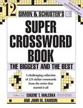 Simon & Schuster Super Crossword Puzzle Book #12