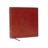 NABRE XL, Catholic Edition, Leathersoft, Brown, Comfort Print