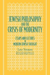 Jewish Philosophy and the Crisis of Modernity