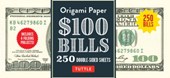 Origami Paper: One Hundred Dollar Bills