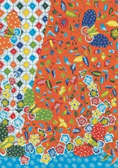 Journal Modern Batik Kawung, Lined Paperback