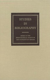 Studies in Bibliography Volume 61