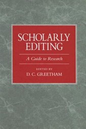Scholarly Editing